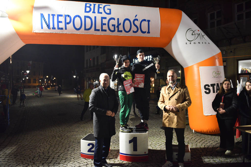 Jan Kaczor triumfatorem Legnickiego Biegu Niepodległości
