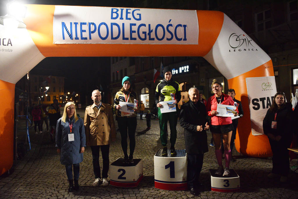 Jan Kaczor triumfatorem Legnickiego Biegu Niepodległości