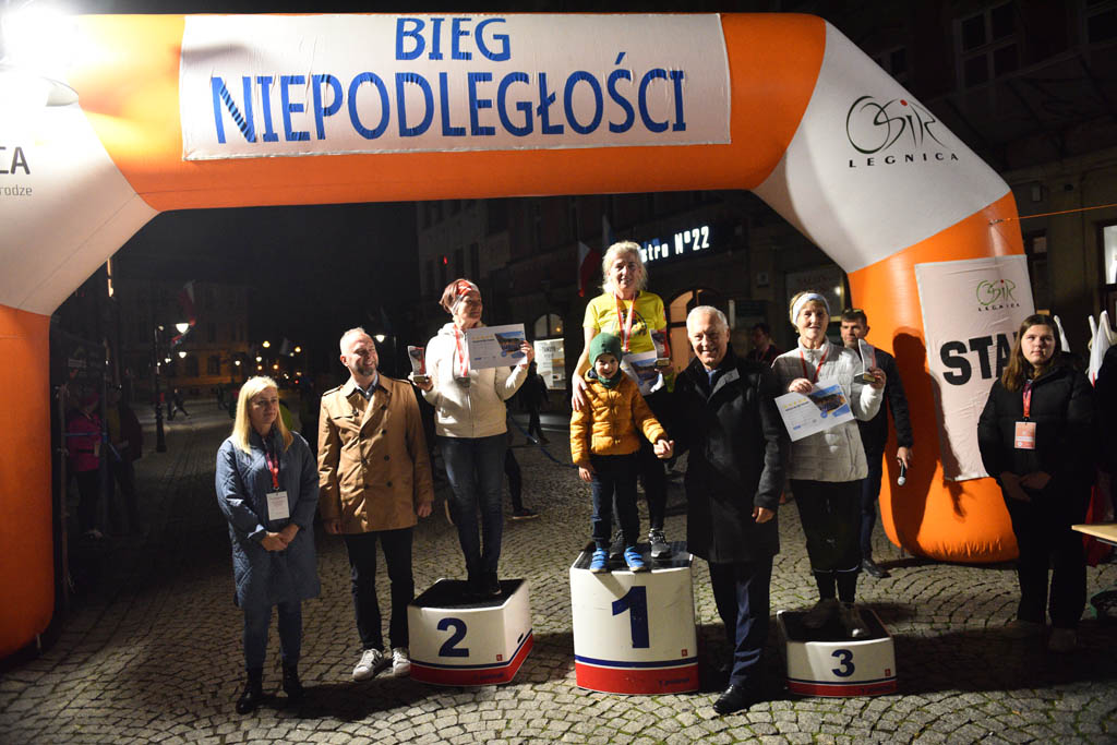 Jan Kaczor triumfatorem Legnickiego Biegu Niepodległości
