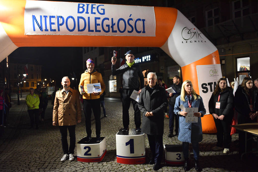 Jan Kaczor triumfatorem Legnickiego Biegu Niepodległości