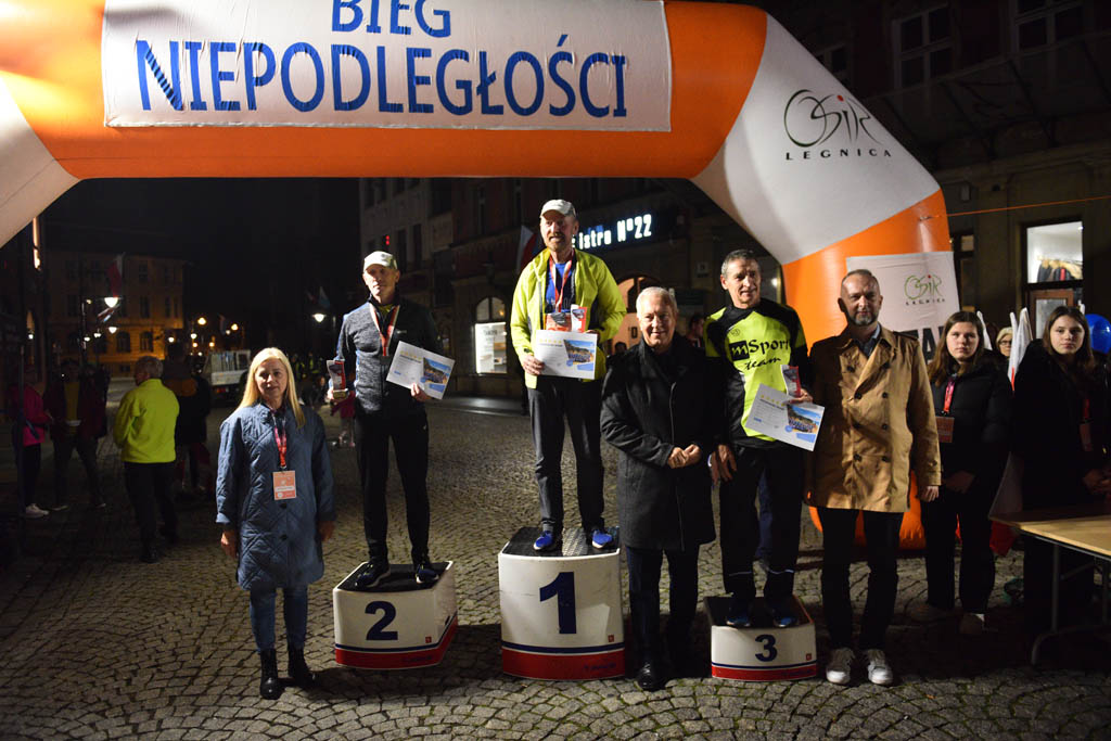 Jan Kaczor triumfatorem Legnickiego Biegu Niepodległości