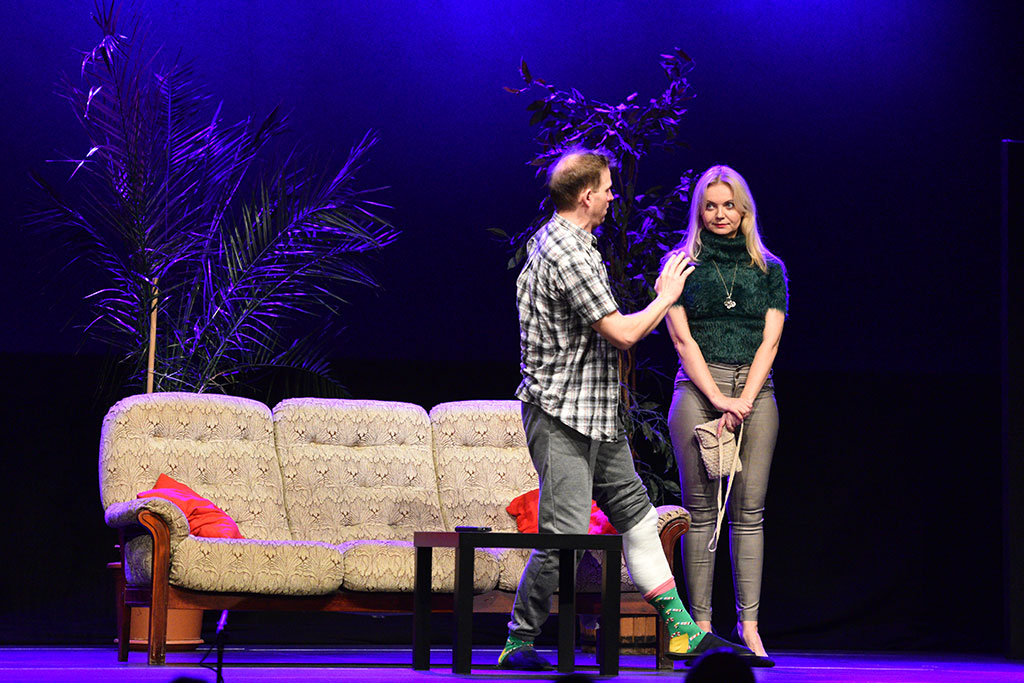 Świetny spektakl Teatru Times Garage. Widzowie pękali ze śmiechu