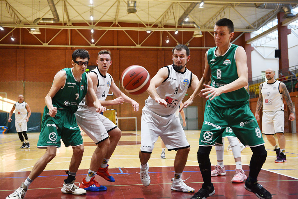 SKM Zastal Zielona Góra wysoko przegrał z legnickim Basketem