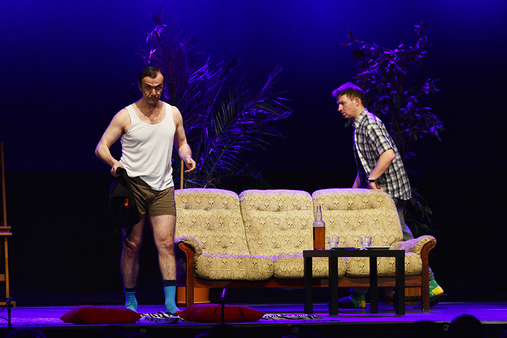 Świetny spektakl Teatru Times Garage. Widzowie pękali ze śmiechu
