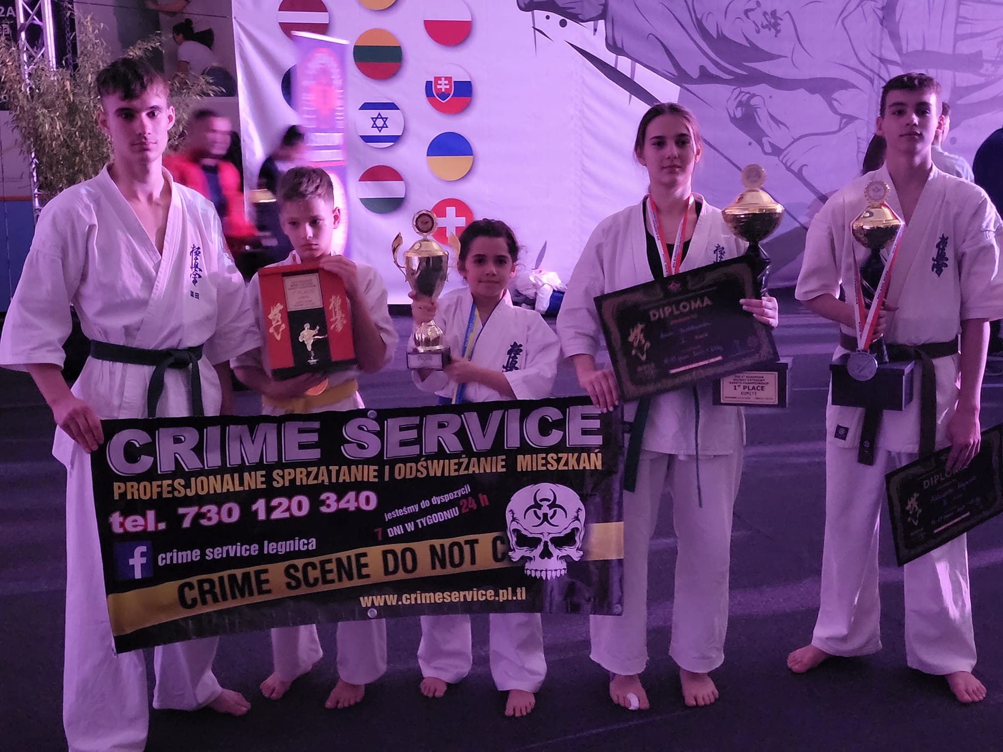 Medale legniczan w Mistrzostwach Europy Karate Kyokushin