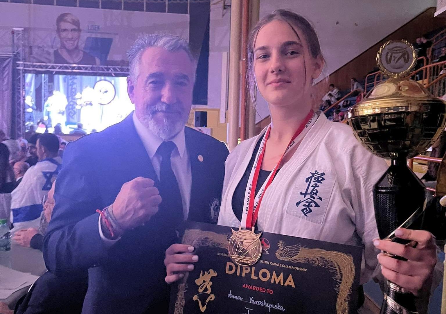 Medale legniczan w Mistrzostwach Europy Karate Kyokushin