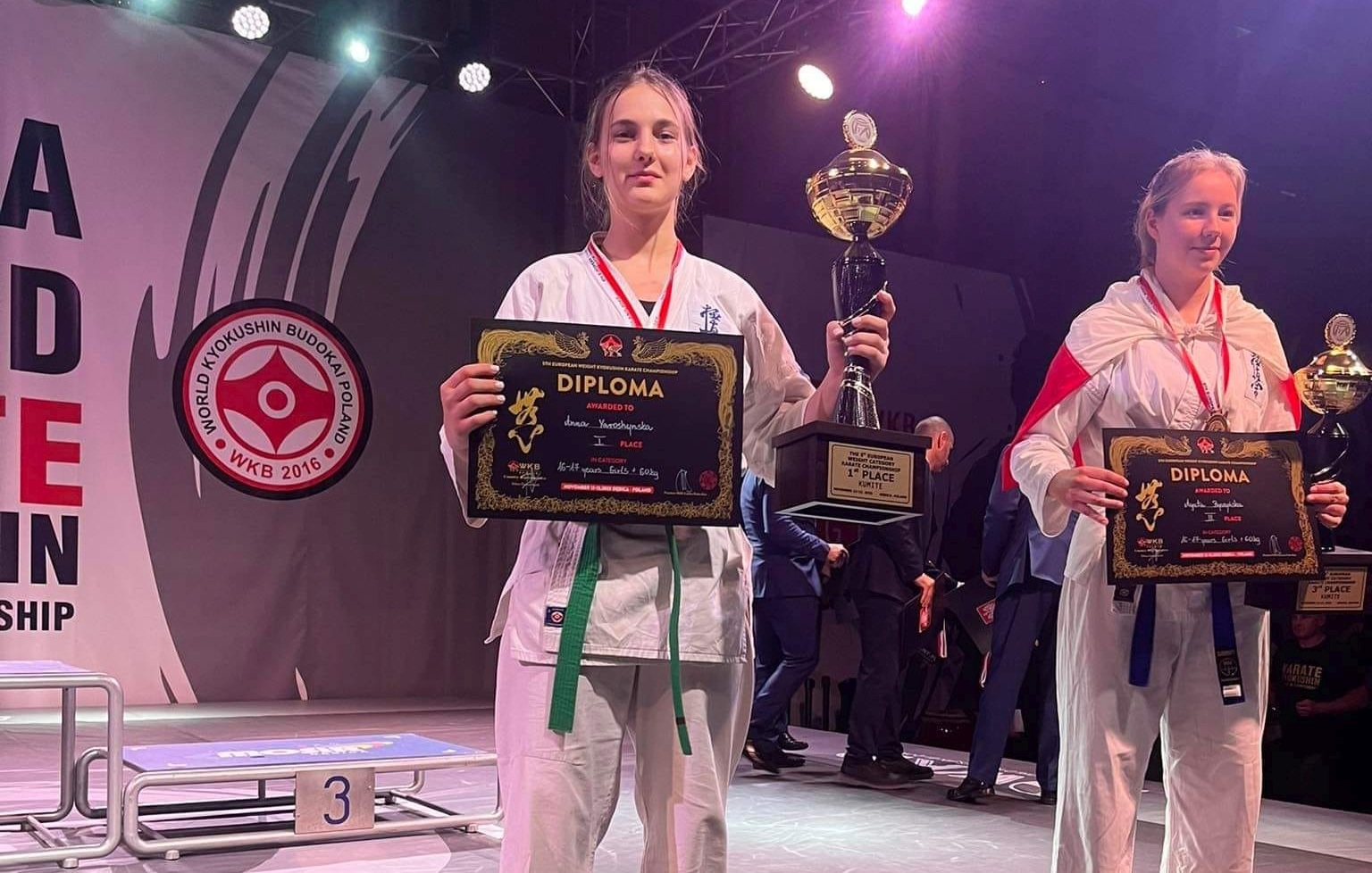 Medale legniczan w Mistrzostwach Europy Karate Kyokushin