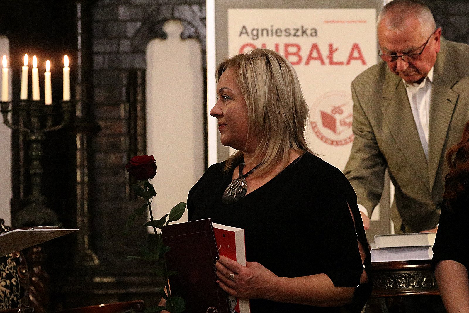 Agnieszka Cubała była gościem wieczoru 
