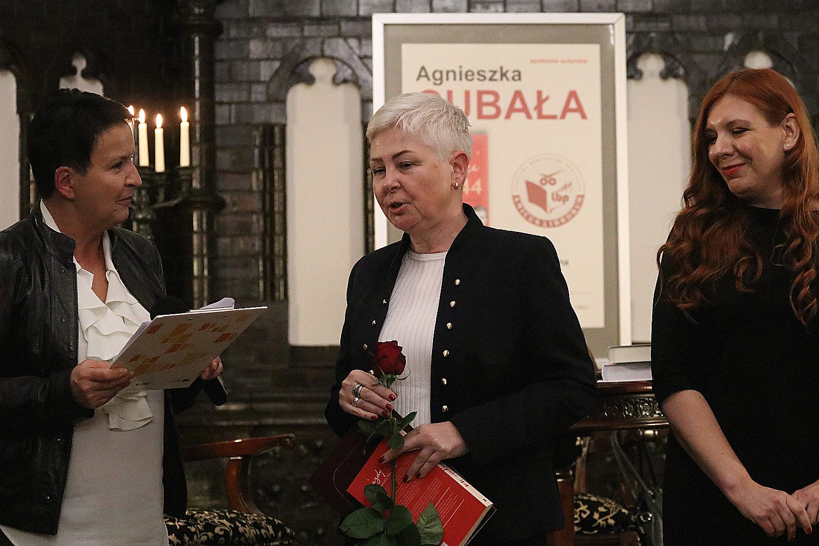 Agnieszka Cubała była gościem wieczoru 