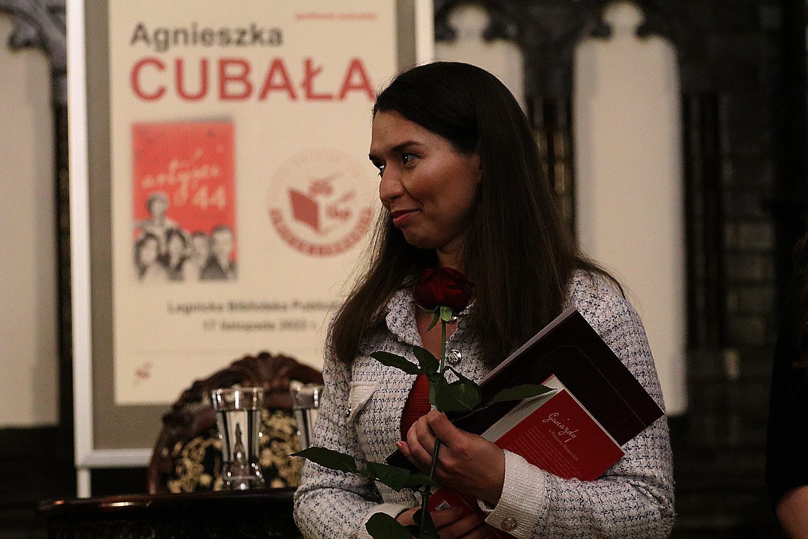 Agnieszka Cubała była gościem wieczoru 