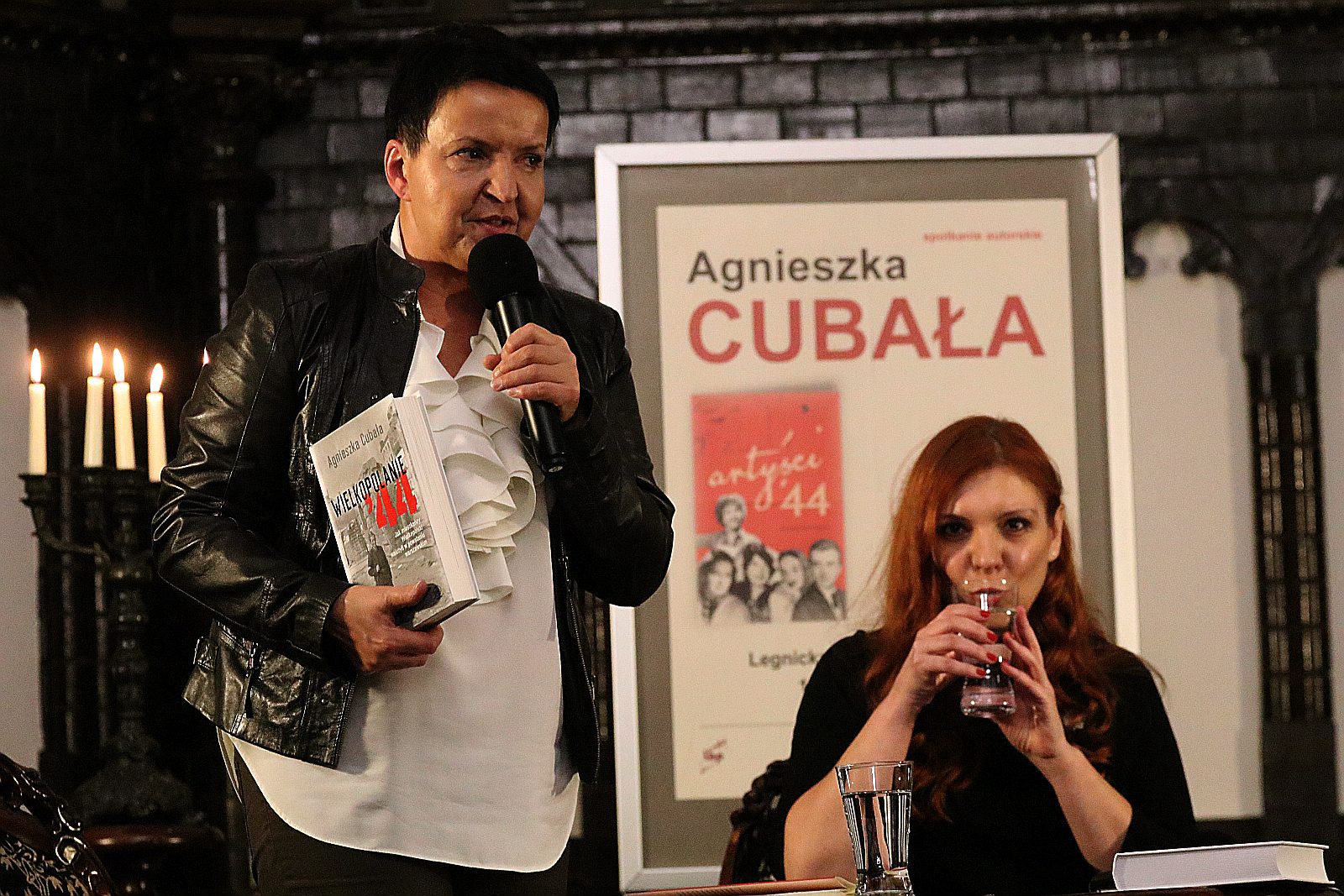 Agnieszka Cubała była gościem wieczoru 