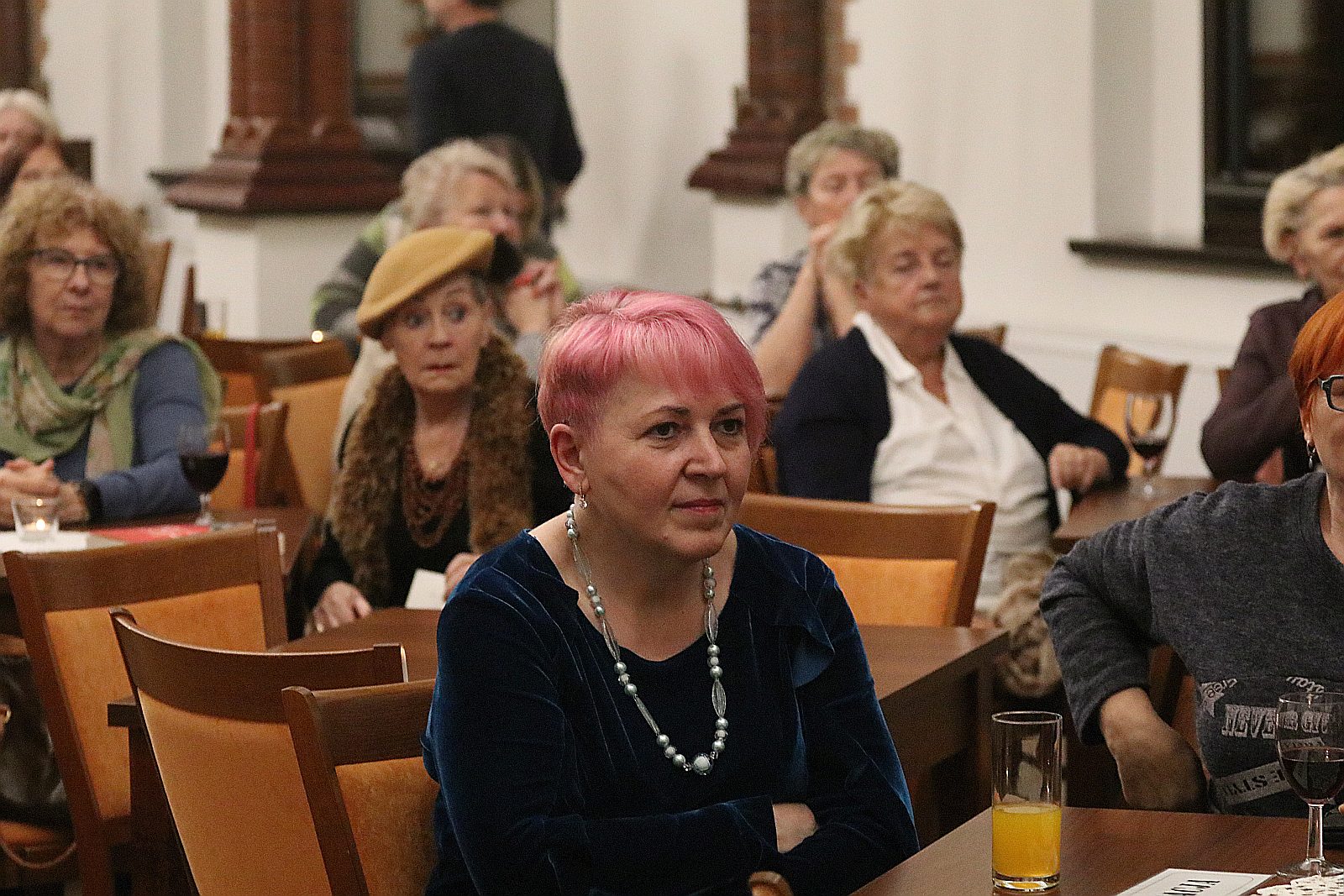 Agnieszka Cubała była gościem wieczoru 