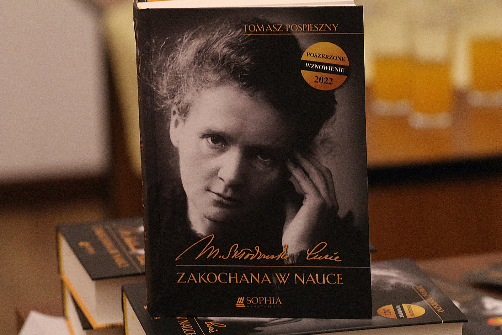 Tomasz Pospieszny „zakochany” w Marii Skłodowskiej-Curie
