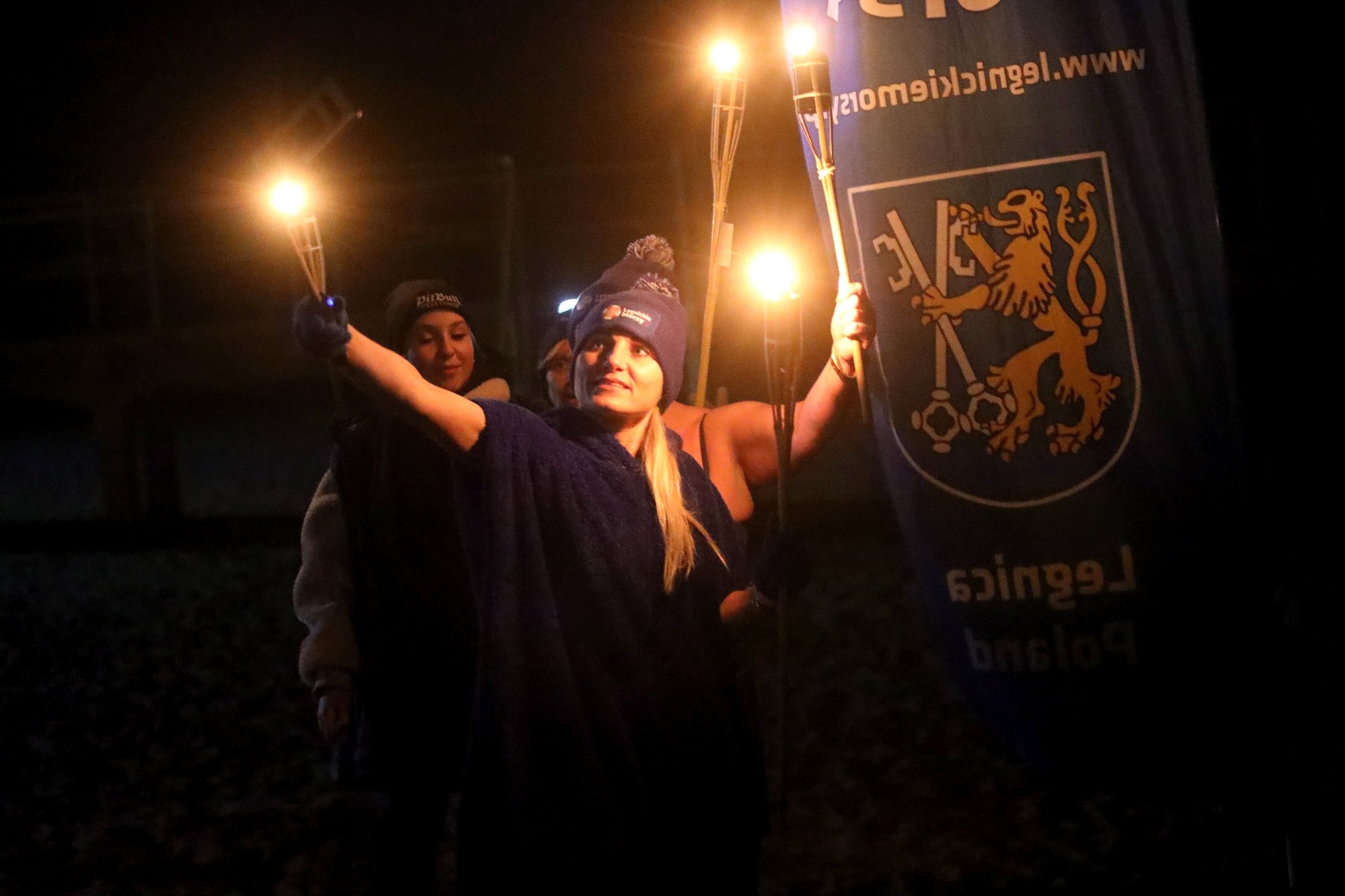 Andrzejkowe morsowanie na Kormoranie w Legnicy