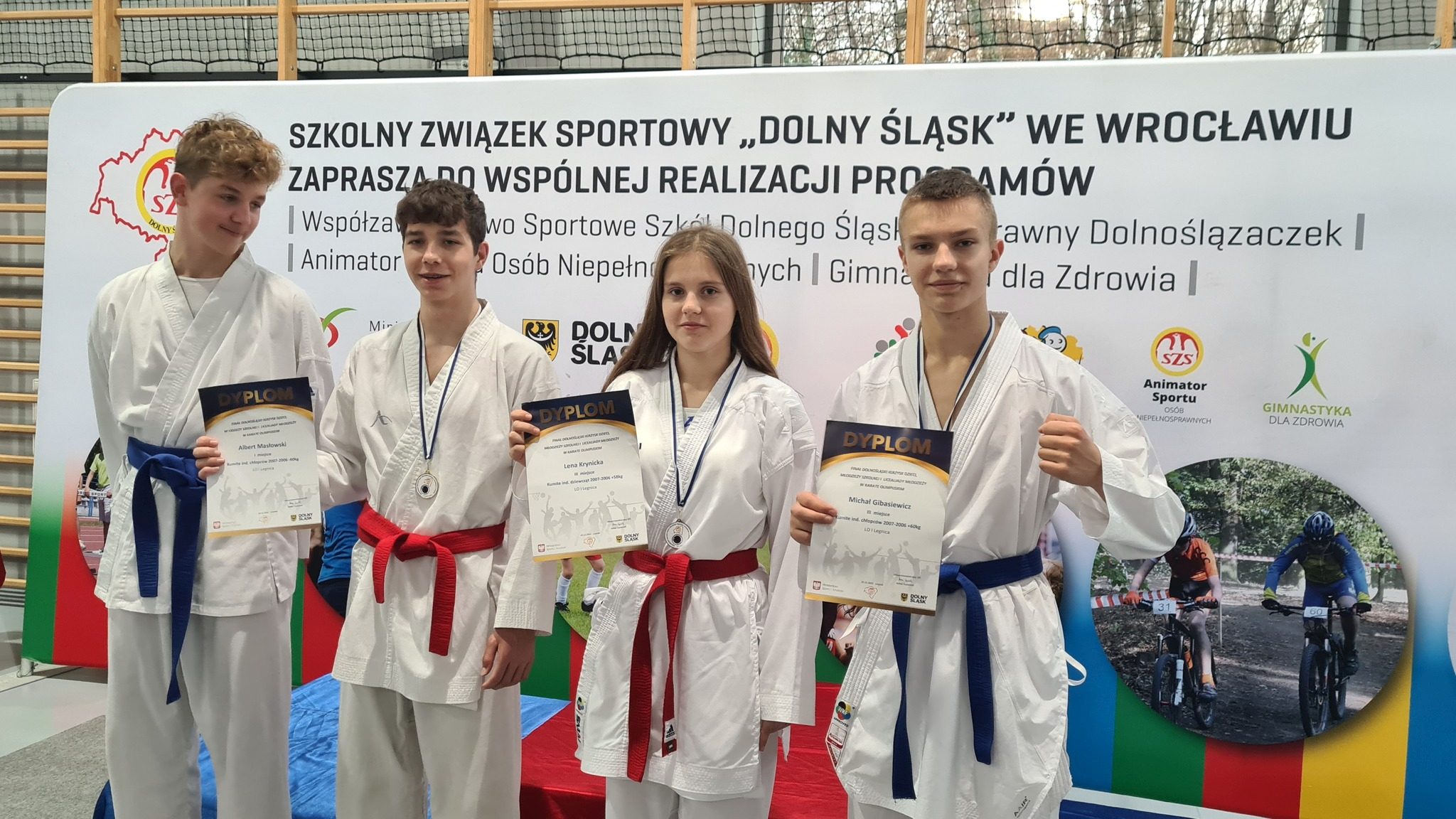 II liceum Ogólnokształcące ma najlepszych karateków w Legnicy