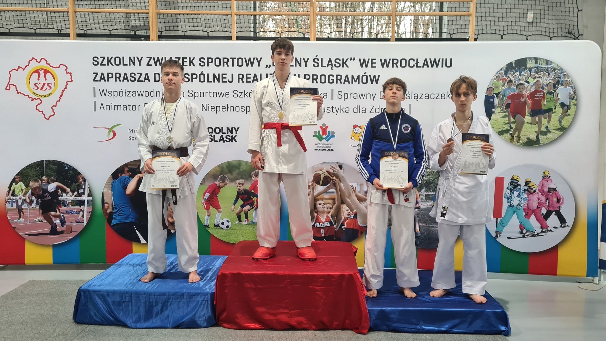 II liceum Ogólnokształcące ma najlepszych karateków w Legnicy