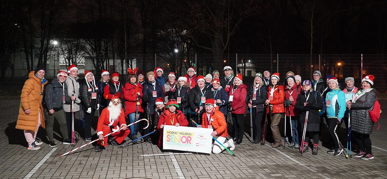 Pasjonaci nordic walking finiszowali z dwoma projektami