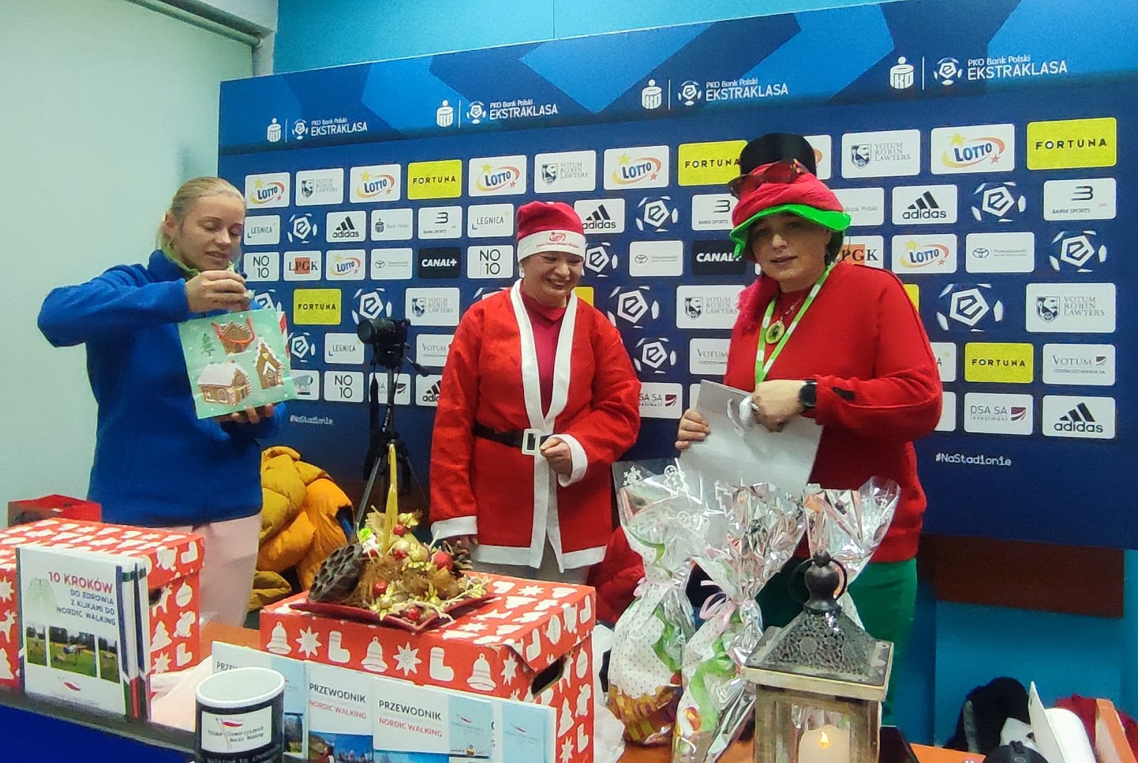 Pasjonaci nordic walking finiszowali z dwoma projektami