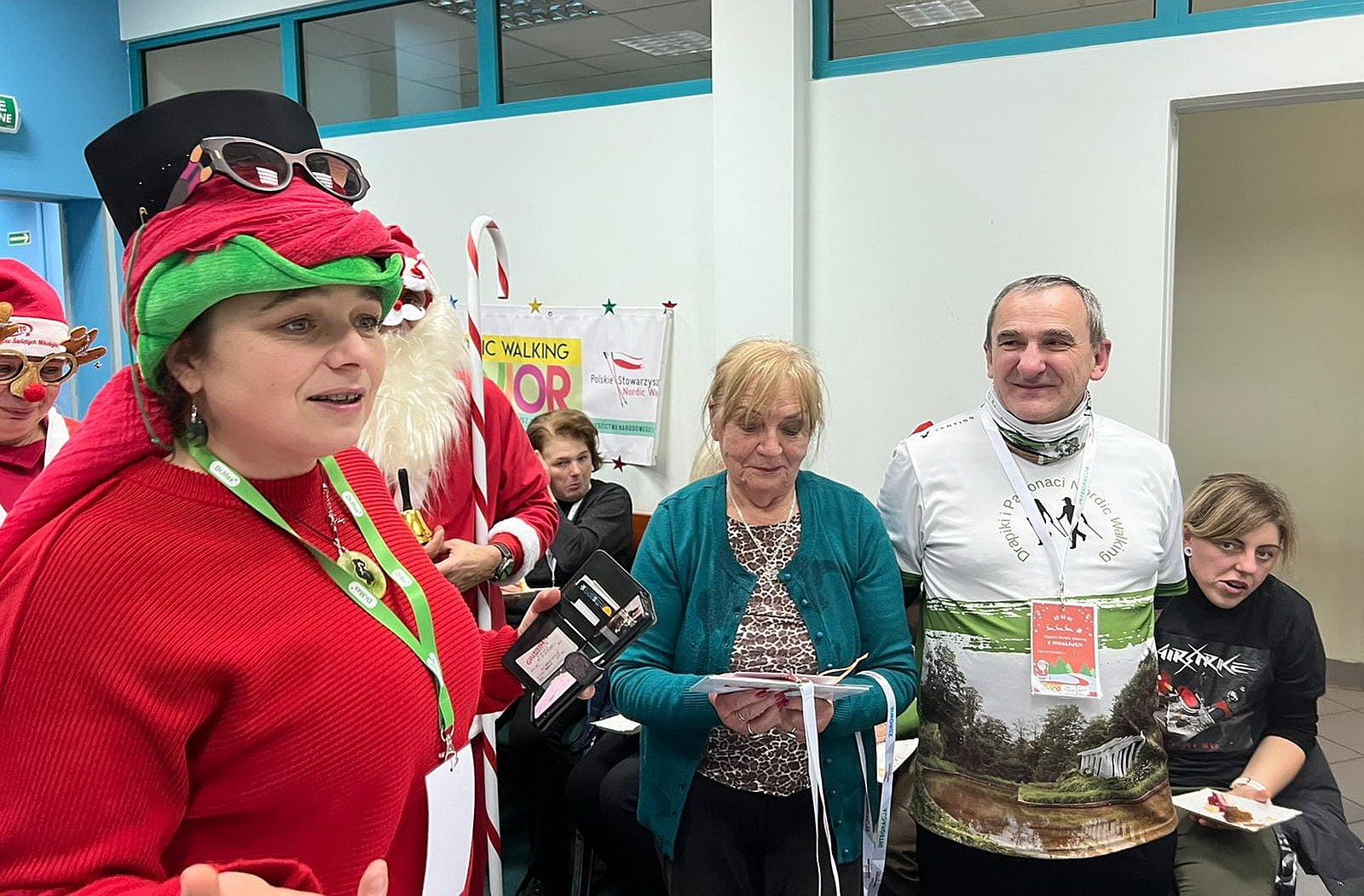 Pasjonaci nordic walking finiszowali z dwoma projektami