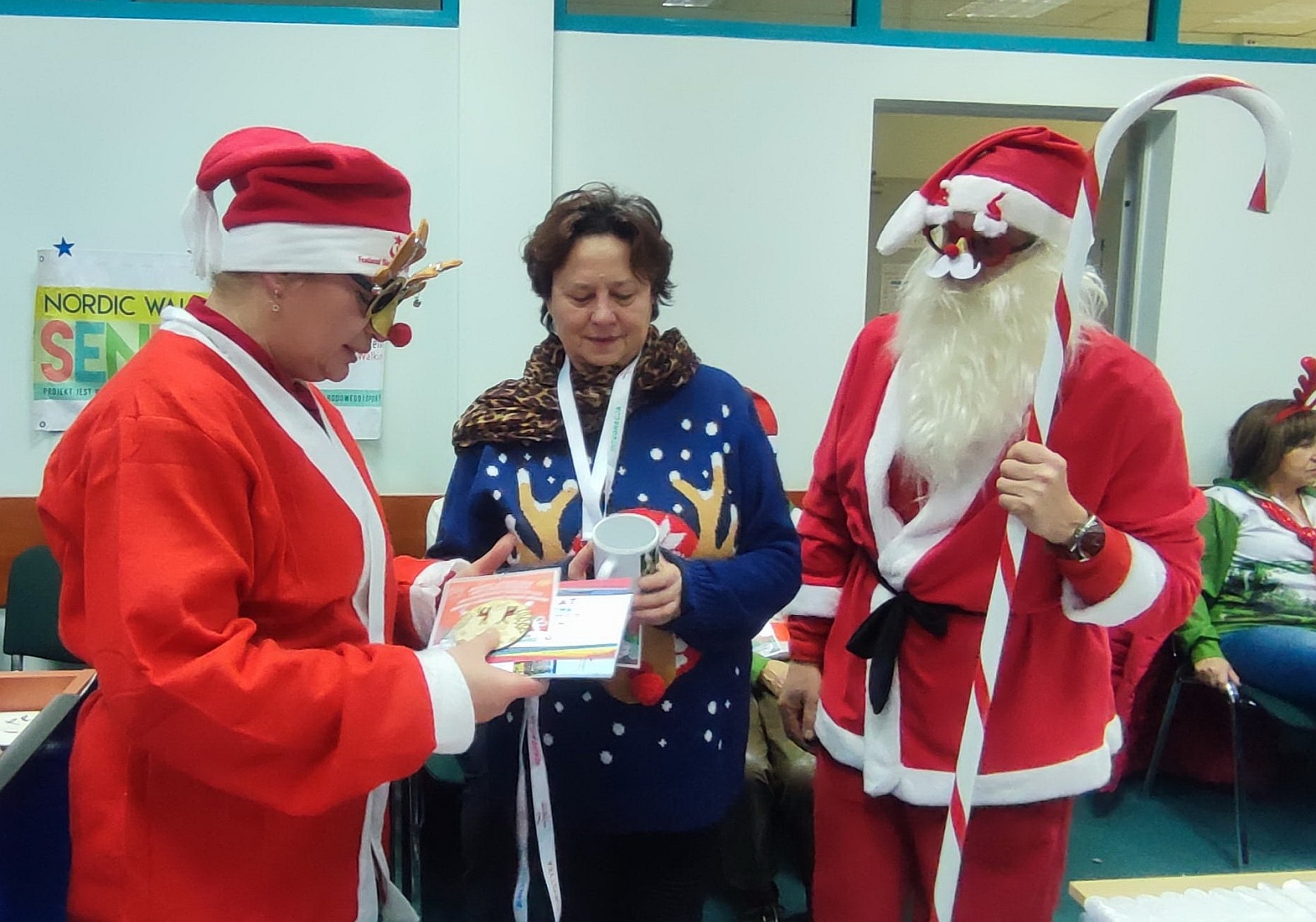 Pasjonaci nordic walking finiszowali z dwoma projektami