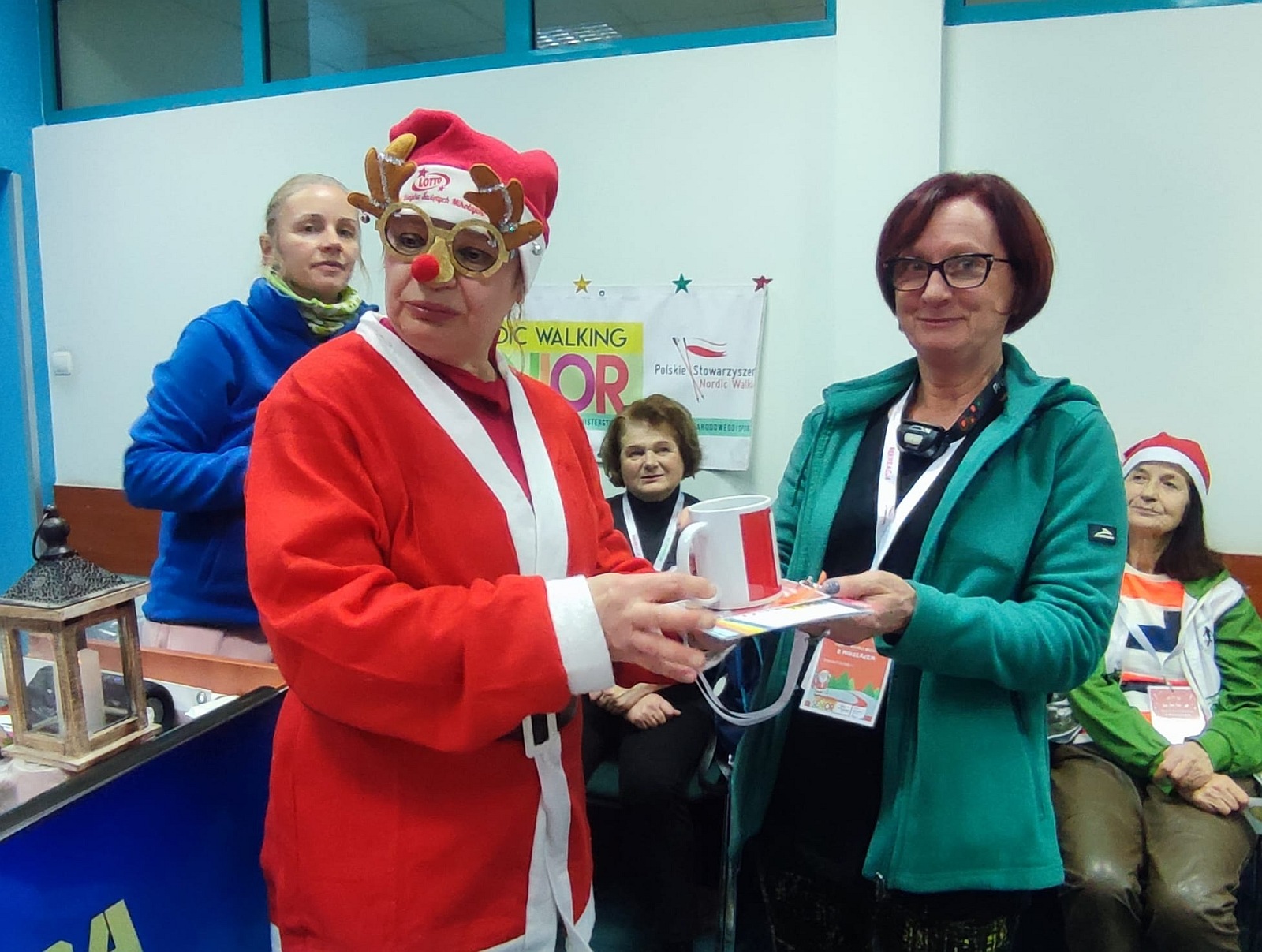 Pasjonaci nordic walking finiszowali z dwoma projektami