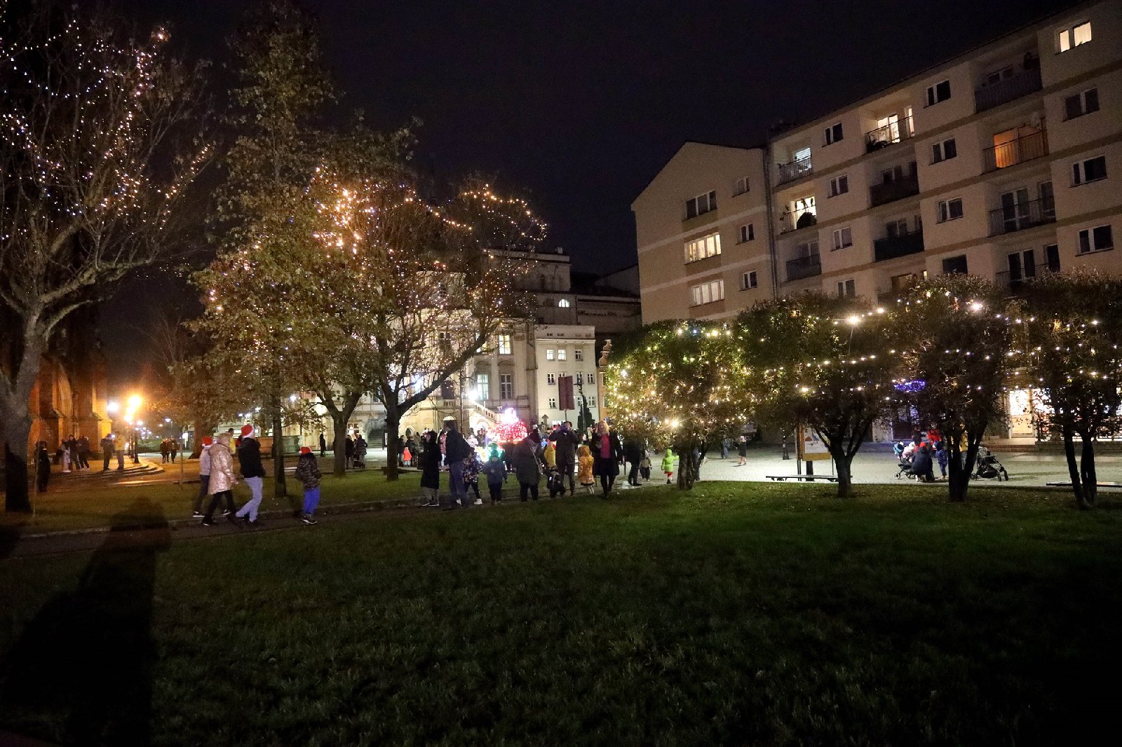 Rozbłysły świąteczne iluminacje w centrum miasta