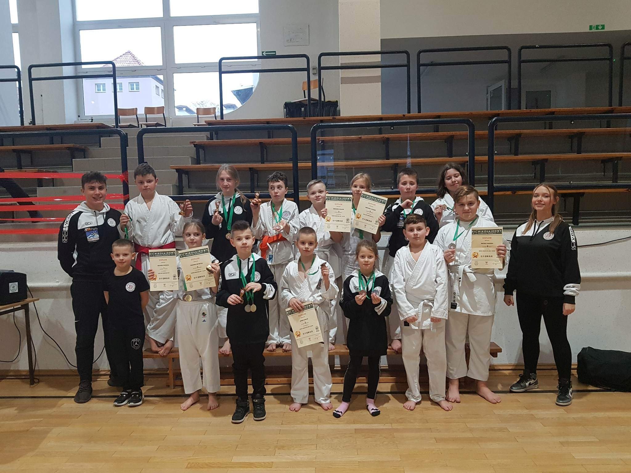 Mikołajkowy Turniej Karate Dzieci i Młodzieży w Chobieni