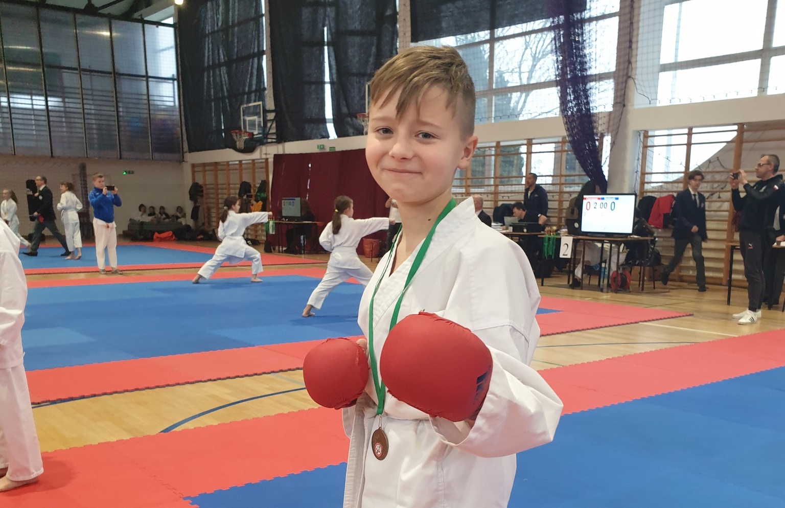 Mikołajkowy Turniej Karate Dzieci i Młodzieży w Chobieni