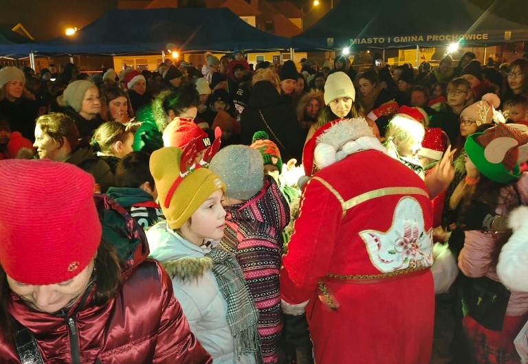 Mikołaj odwiedził dzieci z miasta i gminy Prochowice