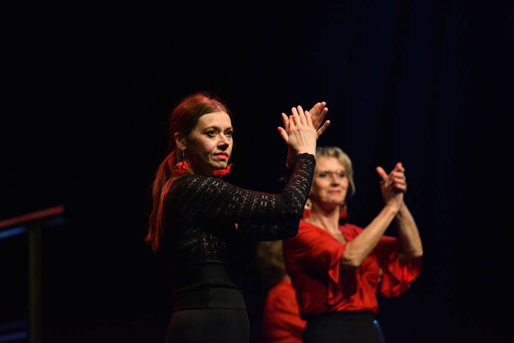 Ogniste rytmy flamenco w mroźny grudniowy wieczór