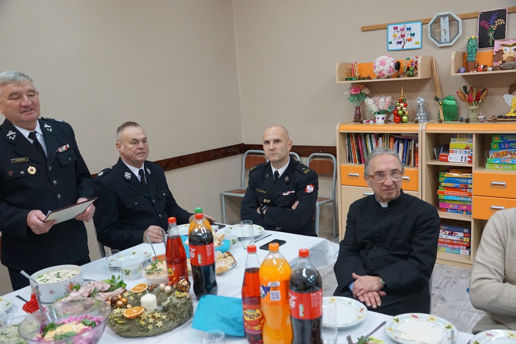 Spotkanie opłatkowe strażaków z OSP Miłogostowice