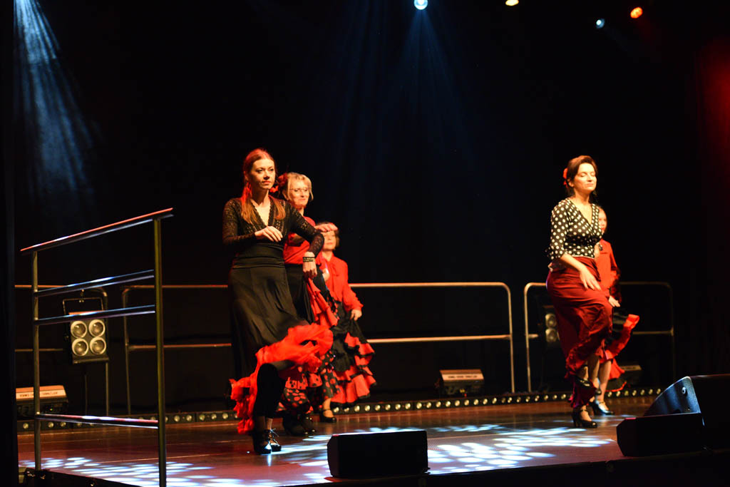 Ogniste rytmy flamenco w mroźny grudniowy wieczór