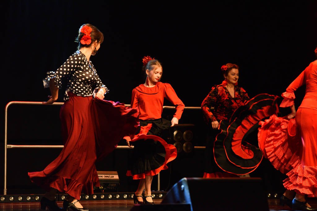 Ogniste rytmy flamenco w mroźny grudniowy wieczór
