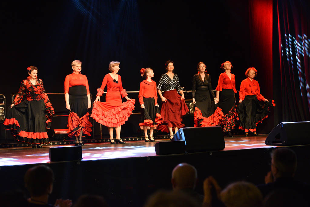 Ogniste rytmy flamenco w mroźny grudniowy wieczór
