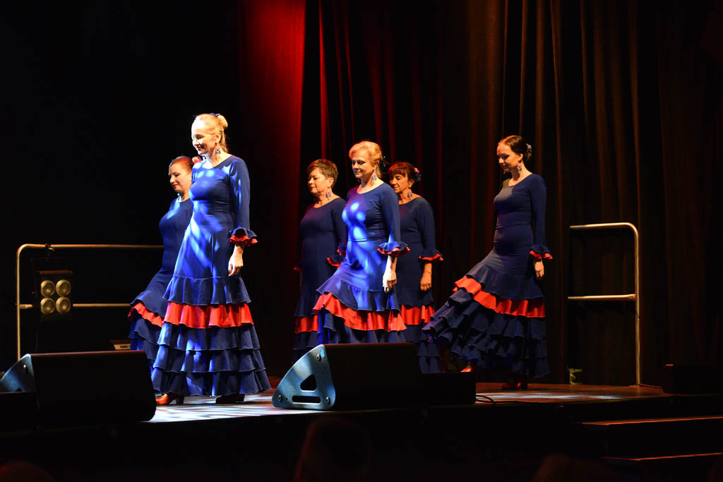 Ogniste rytmy flamenco w mroźny grudniowy wieczór