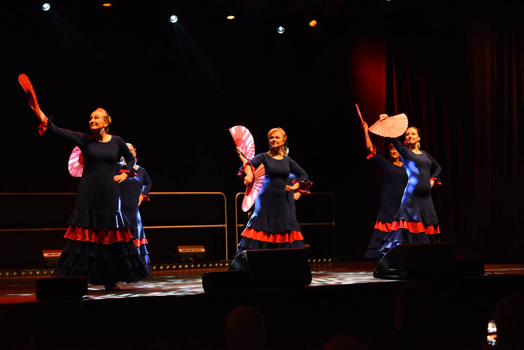 Ogniste rytmy flamenco w mroźny grudniowy wieczór