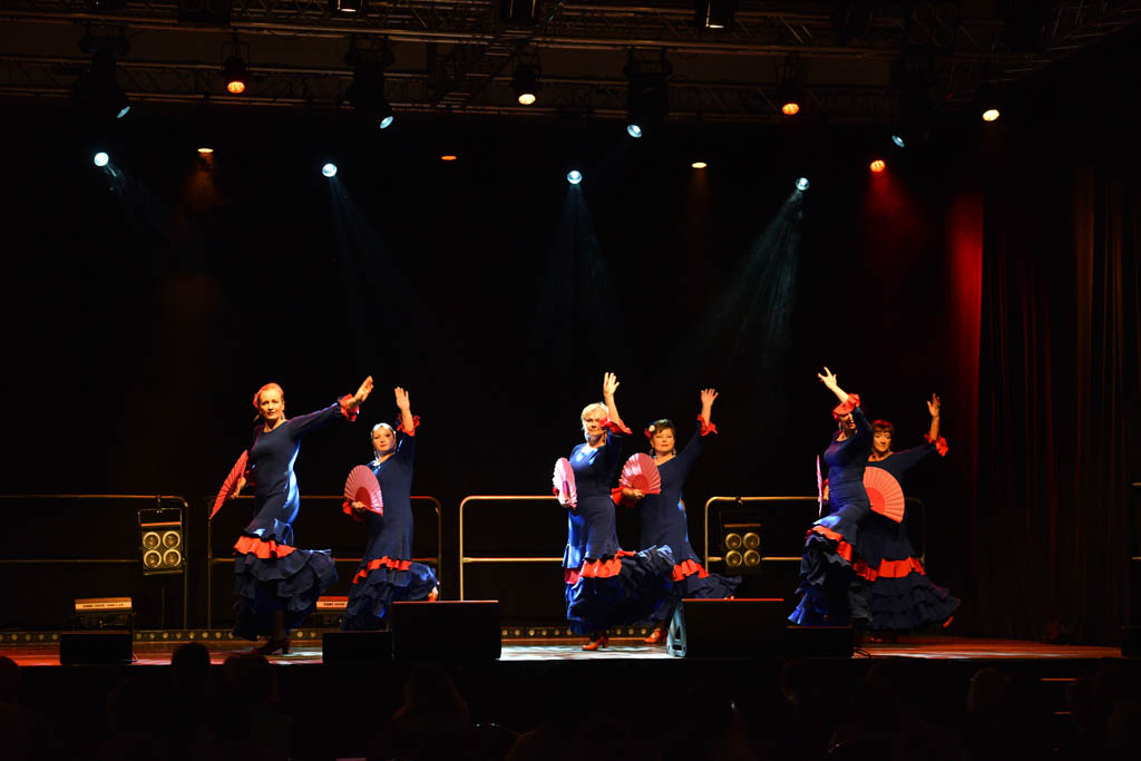 Ogniste rytmy flamenco w mroźny grudniowy wieczór