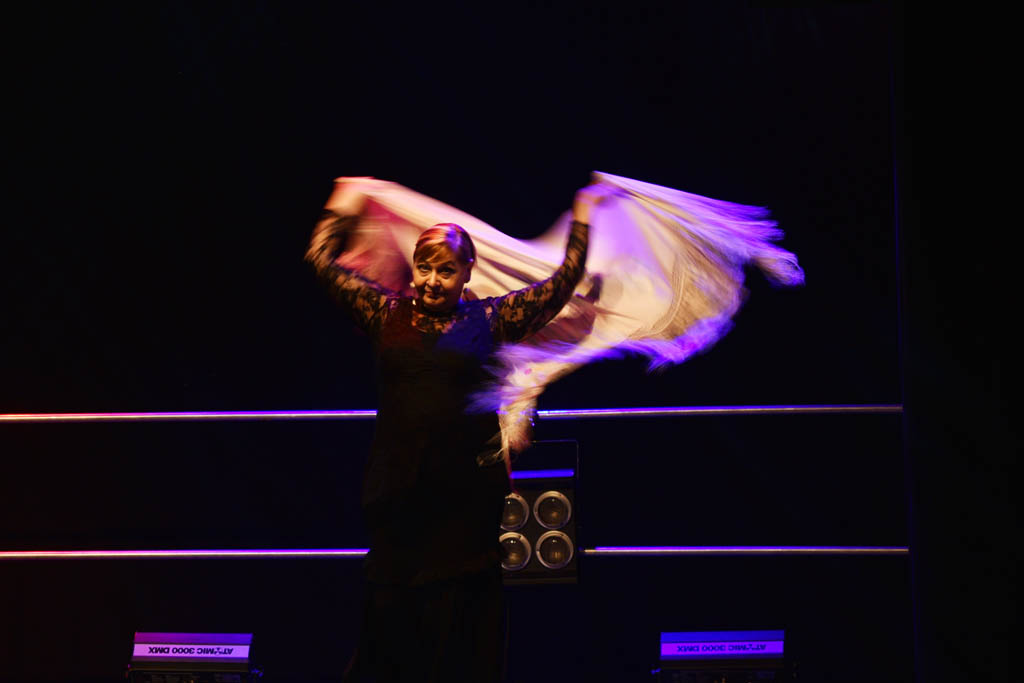 Ogniste rytmy flamenco w mroźny grudniowy wieczór