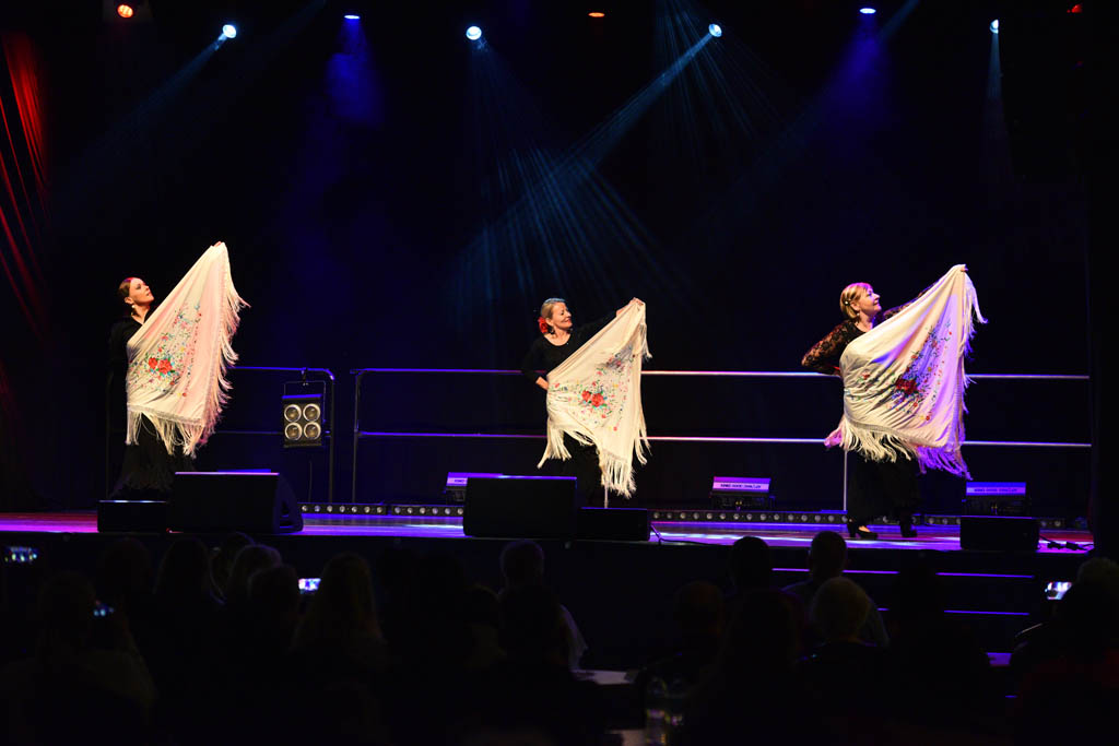 Ogniste rytmy flamenco w mroźny grudniowy wieczór