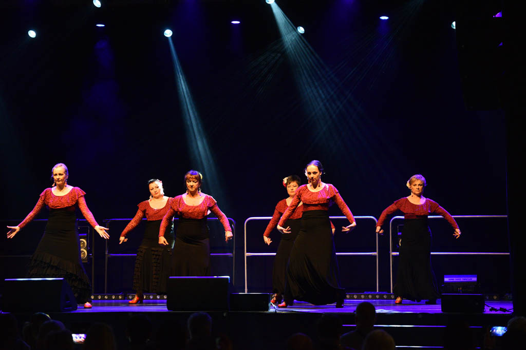 Ogniste rytmy flamenco w mroźny grudniowy wieczór