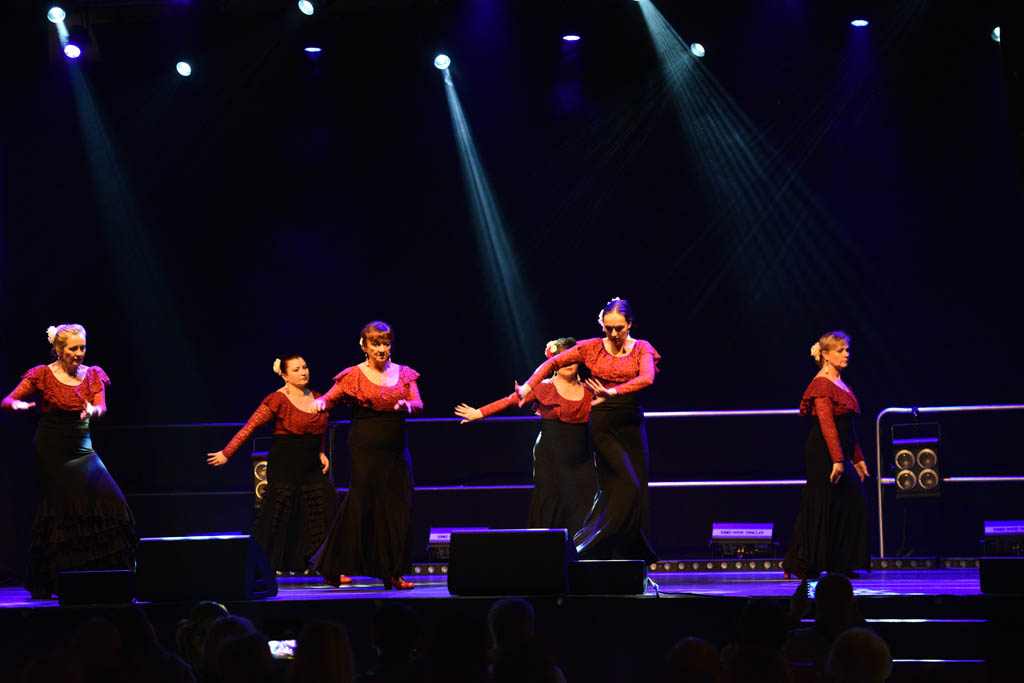Ogniste rytmy flamenco w mroźny grudniowy wieczór