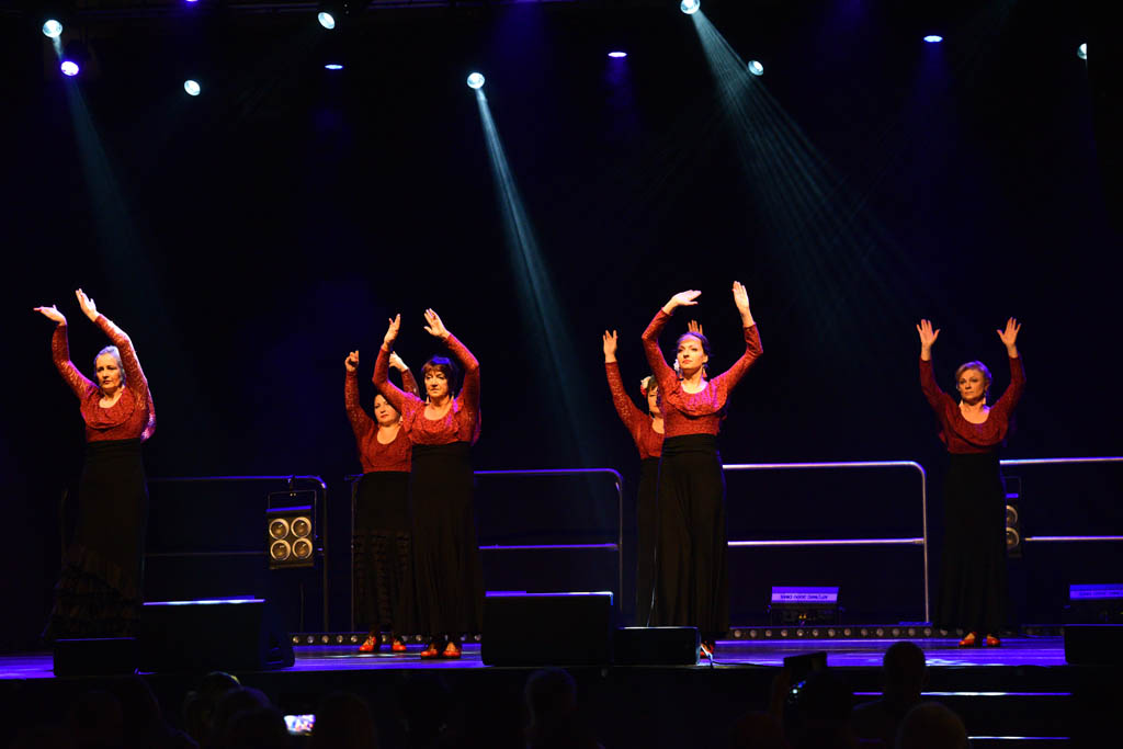 Ogniste rytmy flamenco w mroźny grudniowy wieczór