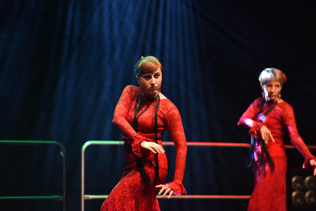 Ogniste rytmy flamenco w mroźny grudniowy wieczór