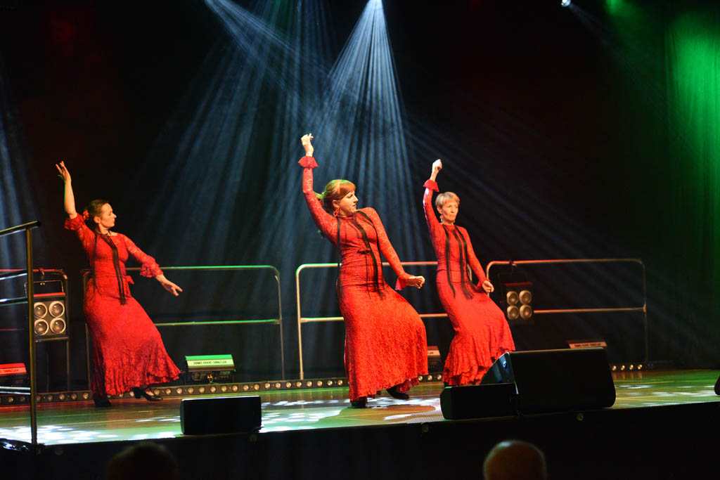 Ogniste rytmy flamenco w mroźny grudniowy wieczór