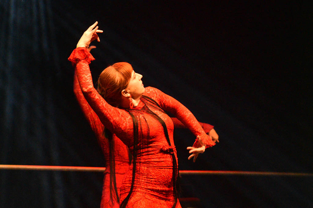 Ogniste rytmy flamenco w mroźny grudniowy wieczór