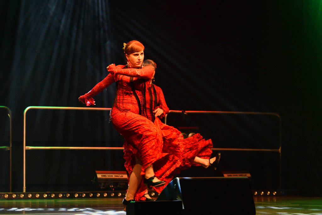 Ogniste rytmy flamenco w mroźny grudniowy wieczór