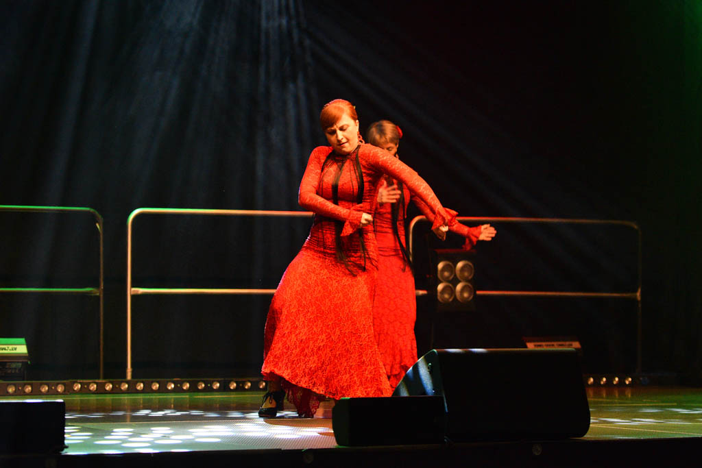 Ogniste rytmy flamenco w mroźny grudniowy wieczór