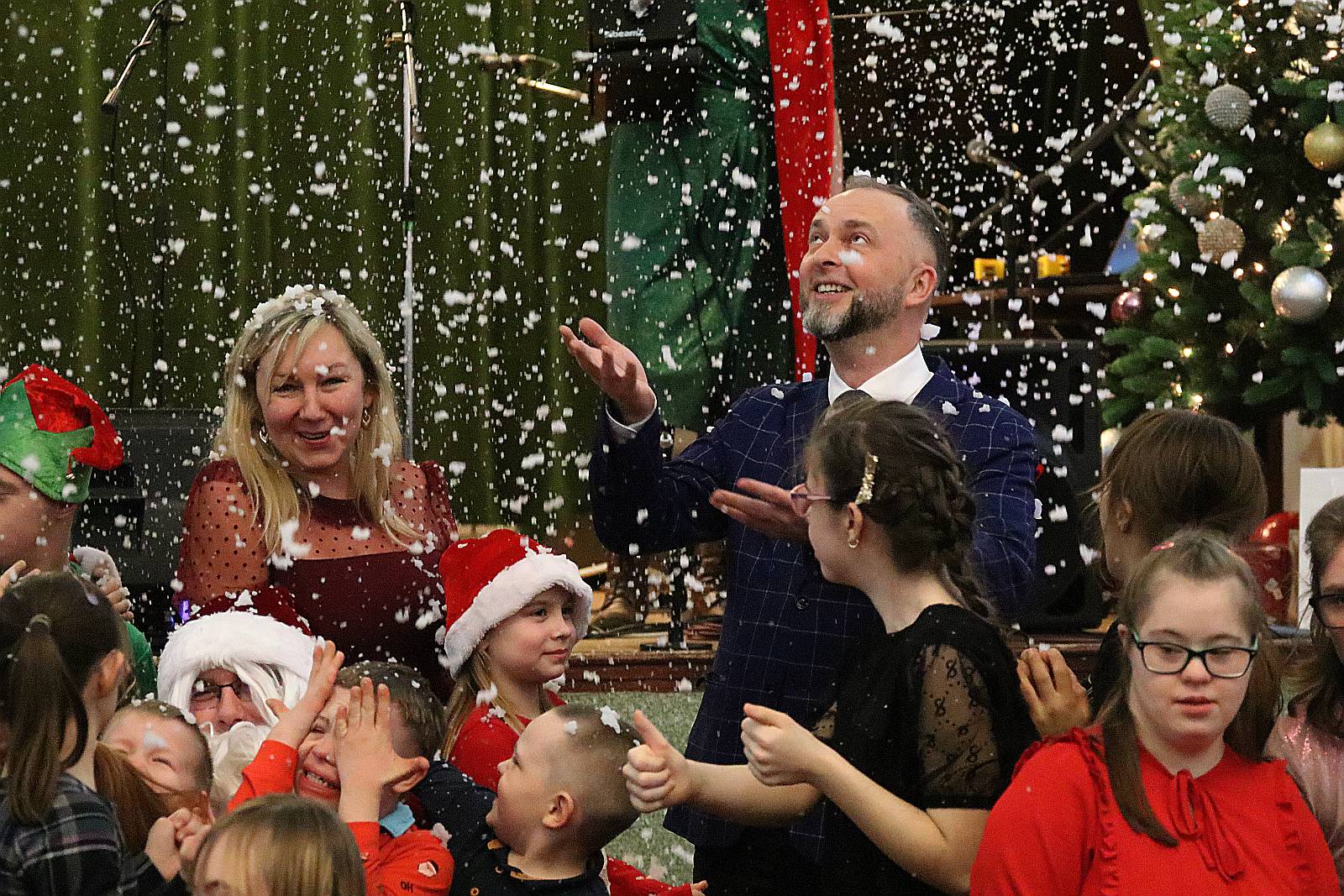 Spotkanie wigilijne Stowarzyszenia „Otwórz Serce”