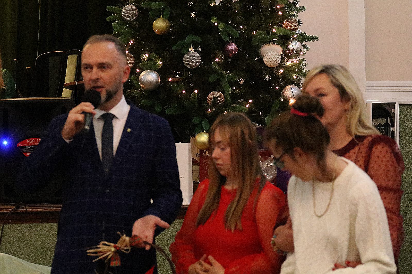 Spotkanie wigilijne Stowarzyszenia „Otwórz Serce”