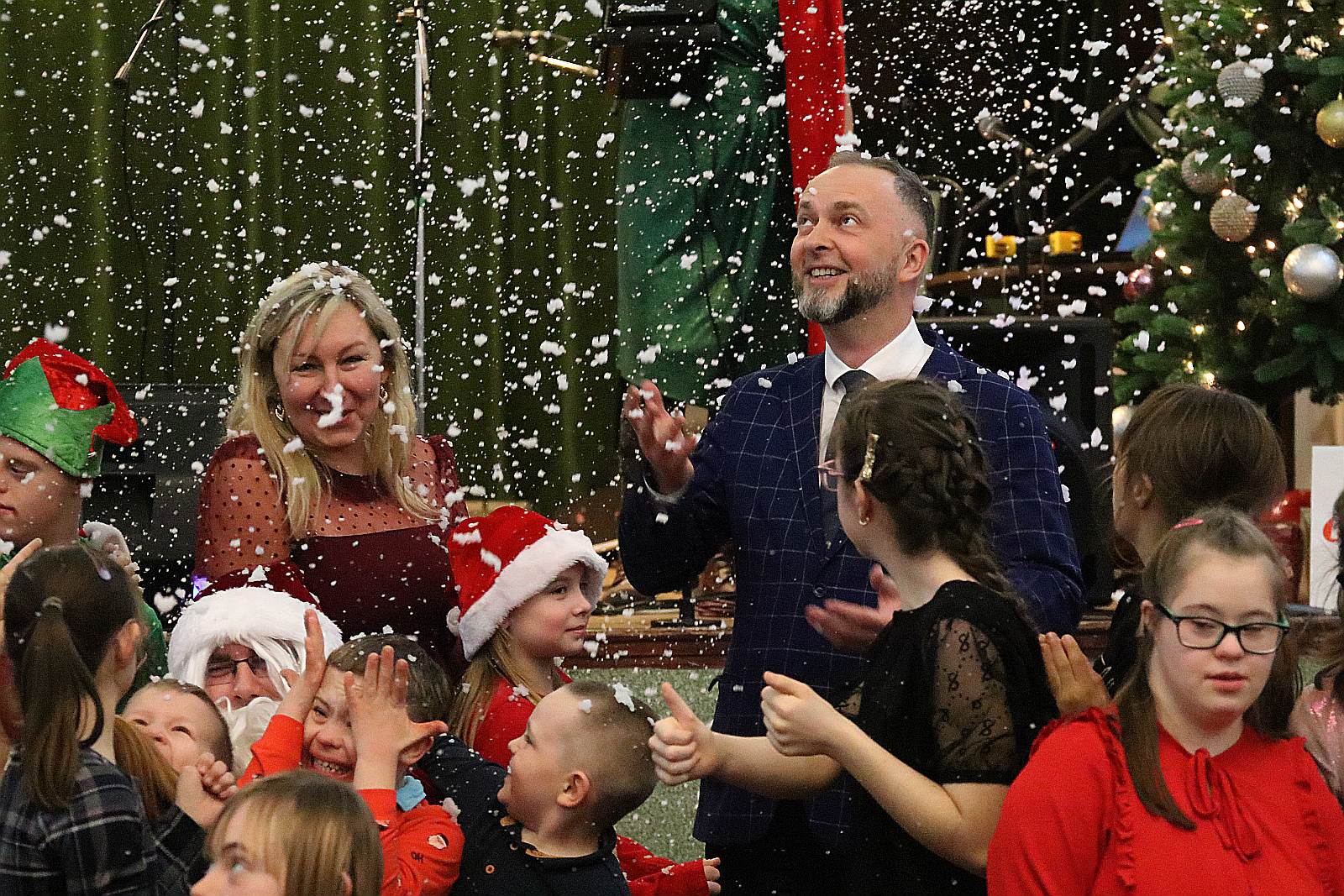 Spotkanie wigilijne Stowarzyszenia „Otwórz Serce”